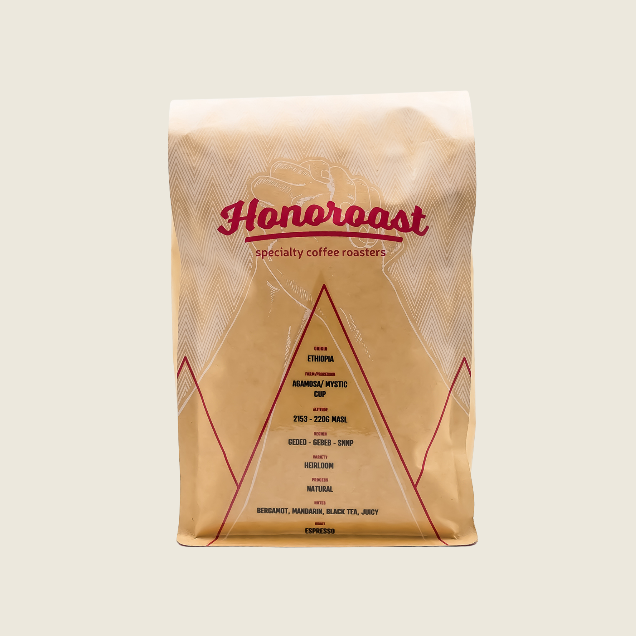 Honoroast Ethiopia Agamosa Natural 1kg
