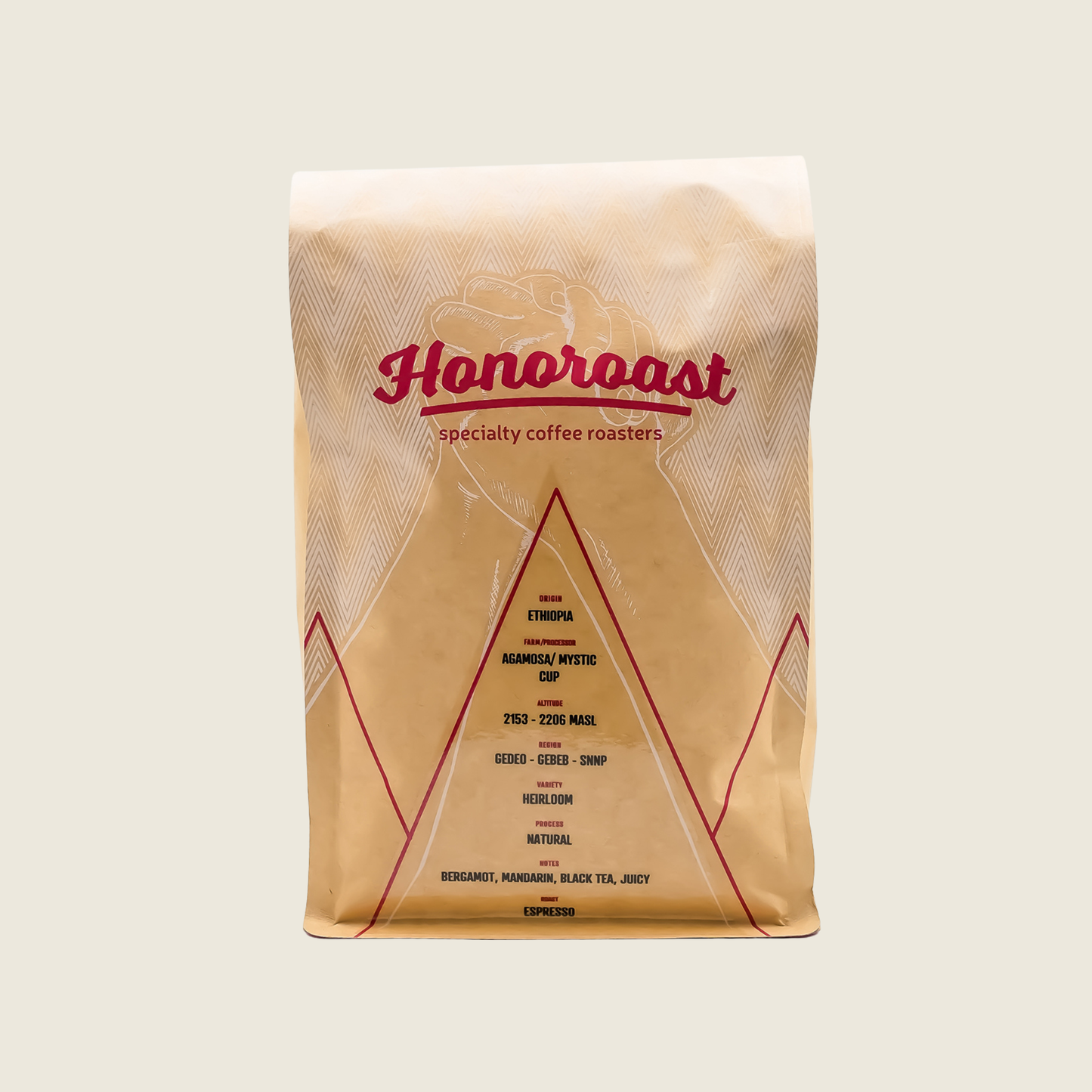 Honoroast Ethiopia Agamosa Natural 1kg