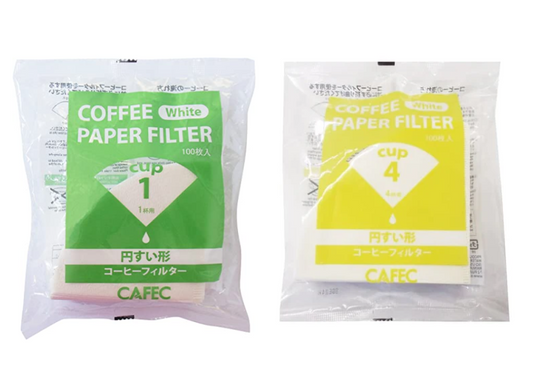 Traditional Cone-Shaped Paper Filter