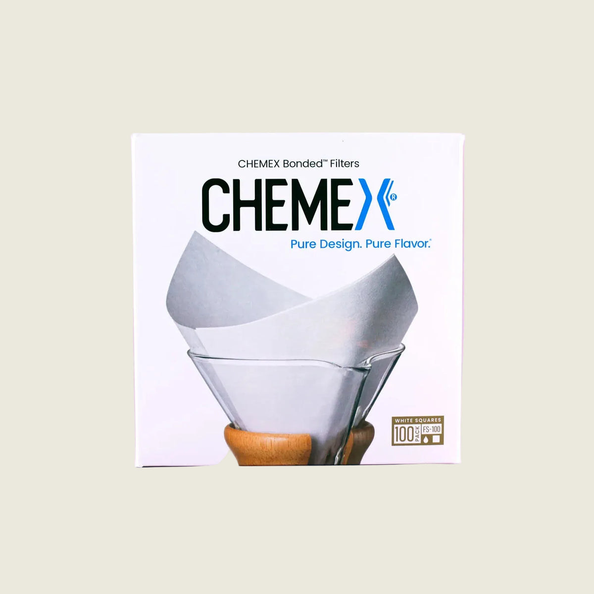 CHEMEX Bonded Filters - 6 Cup 100Pcks